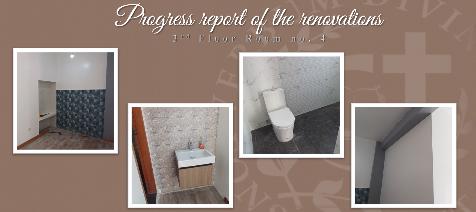 Progress report on the Renovations (3rd Floor Room no. 4)